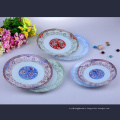 Tempered Glass Dinner Plates Break and Chip Resistant - Microwave Safe - Dishwasher Safe -Charger Plate, Decorative Plate.